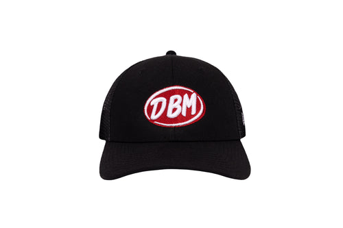 DBM Classic Logo Trucker- Black